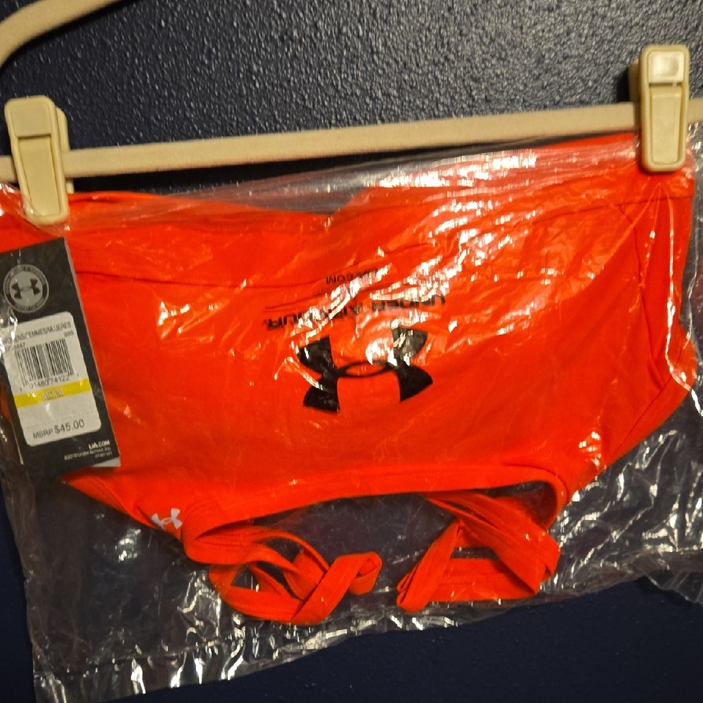Under Armour Vibrant Orange Athletic Bra
